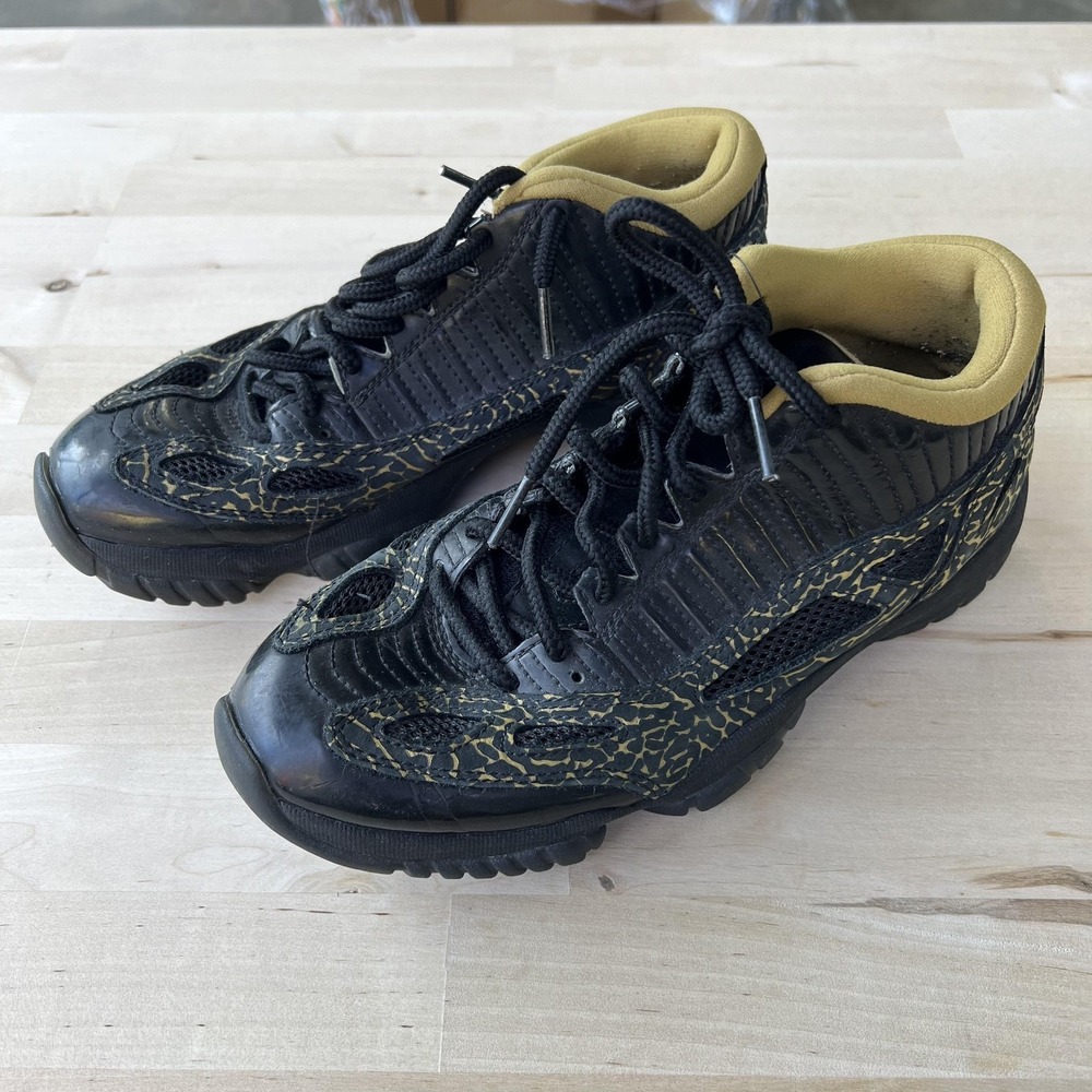 Air‎ Jordan 11 Retro Low 2007 Black Metallic Gold 316318 071 Mens Size 7